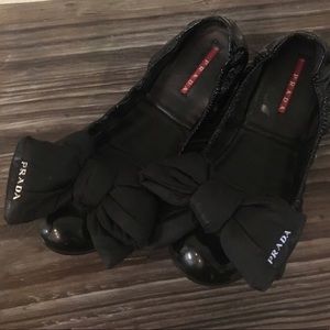 PRADA FLATS. Super comfortable.